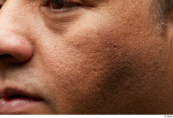 Face Mouth Nose Cheek Skin Man Chubby Wrinkles Studio photo references